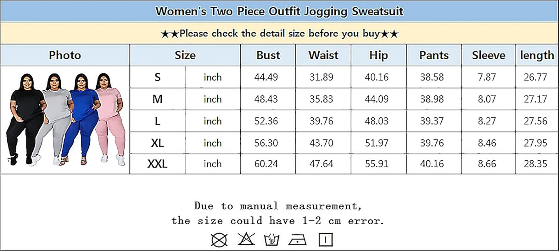 Plus Size 2 Piece Outfits for Women Short Sleeve Oversize Tunics Tops Sets Bodycon Casual Sweatpants Loungewear Set