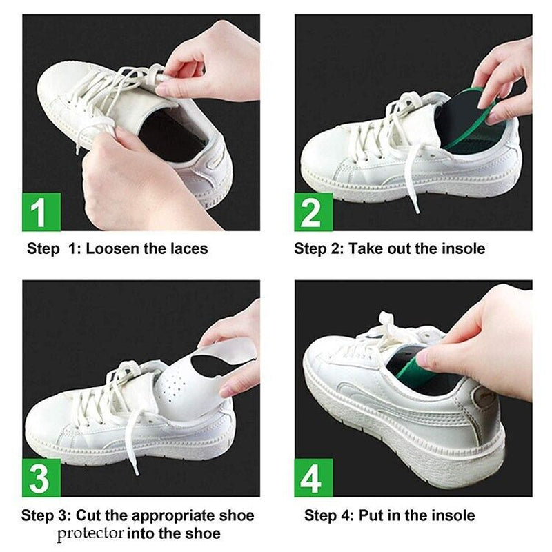 Lot Pairs Shoe anti Crease Toe Creasing Protector Force Fields Sneaker Care