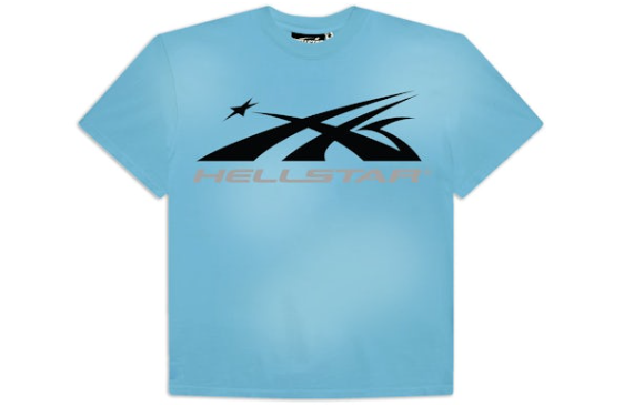 Hellstar Sports Core Logo Gel T-Shirt Blue