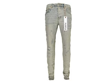 Purple Brand Superlight Oil Repair Jean Light Indigo