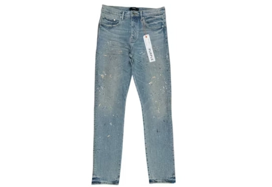 Purple Brand P005-SQLG425 Sequin Splatter Paint Jeans