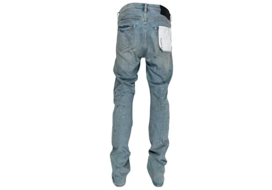 Purple Brand P005-SQLG425 Sequin Splatter Paint Jeans