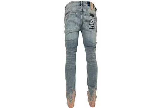 Ksubi Van Winkle Stage Dive Trashed Denim